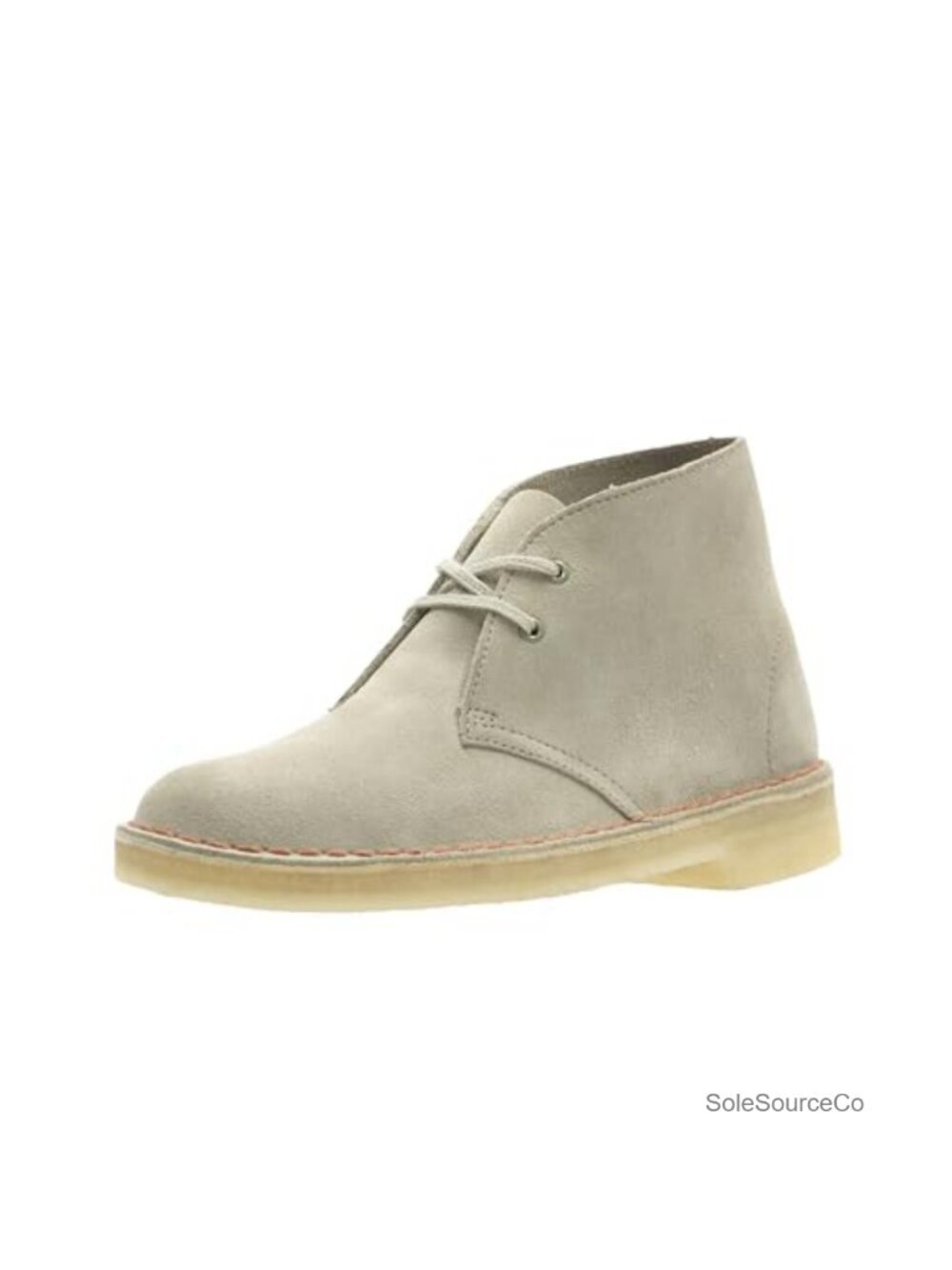 Suede Chukka Ankle Boots Soft Toe Crepe Sole Casual Fall Block Heel